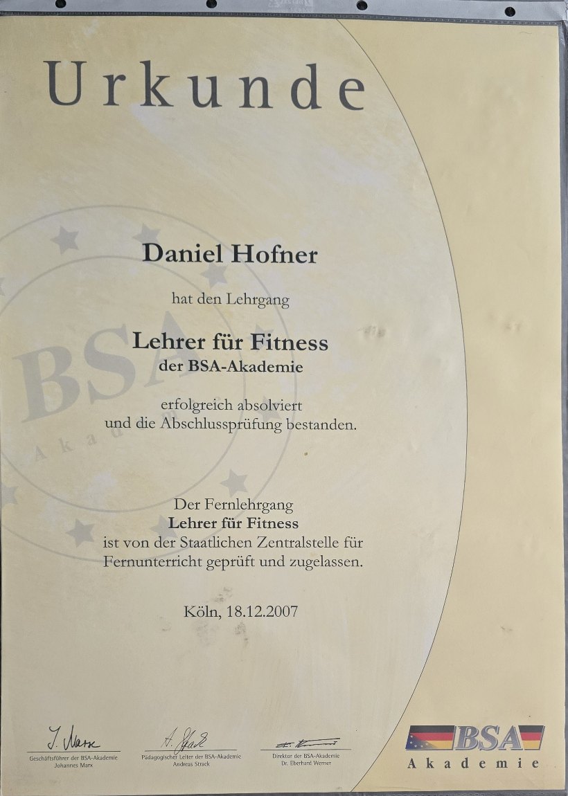 Fitness instructor (teacher)