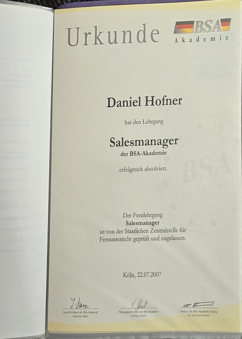 Sales manager